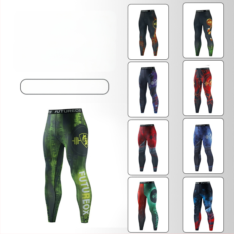 Pánske nohavice na beh – priedušné, rýchloschnúce Milk Silk látky, tesný strih, stredný pás, celoročné použitie, 90% polyester