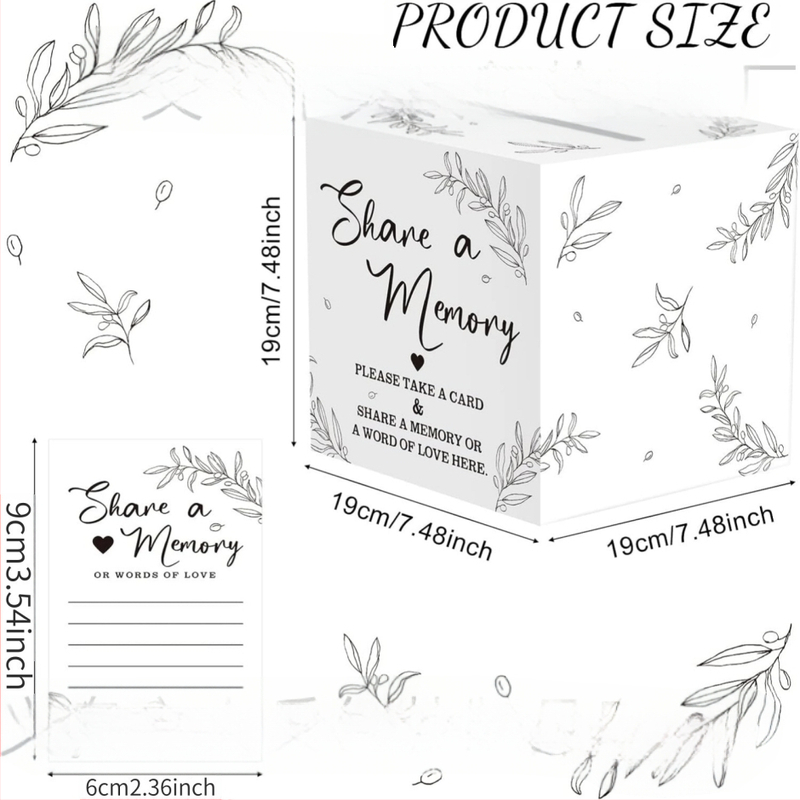 Pamätná krabička na kartičky, Materiál: Jammed, Štýl: Moderná jednoduchosť, Spracovanie: Tlač, Darček k narodeninám, maturite a párty