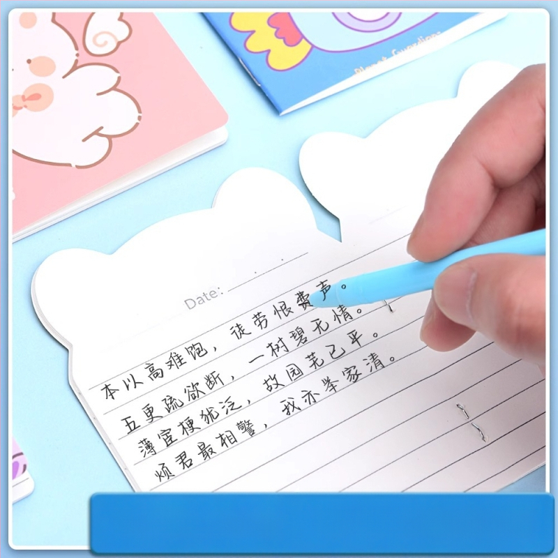 Xin Kaiyang Cartoon Zápisník – obal z papiera, vysoko kvalitný papier, roztomilý japonsko-kórejský štýl