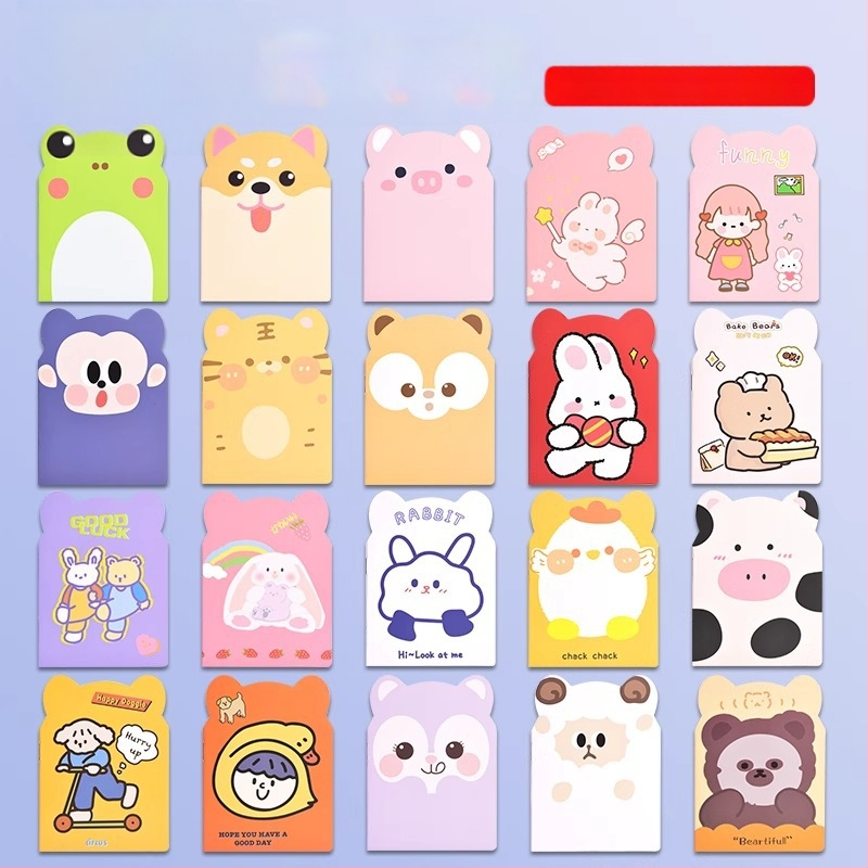 Xin Kaiyang Cartoon Zápisník – obal z papiera, vysoko kvalitný papier, roztomilý japonsko-kórejský štýl