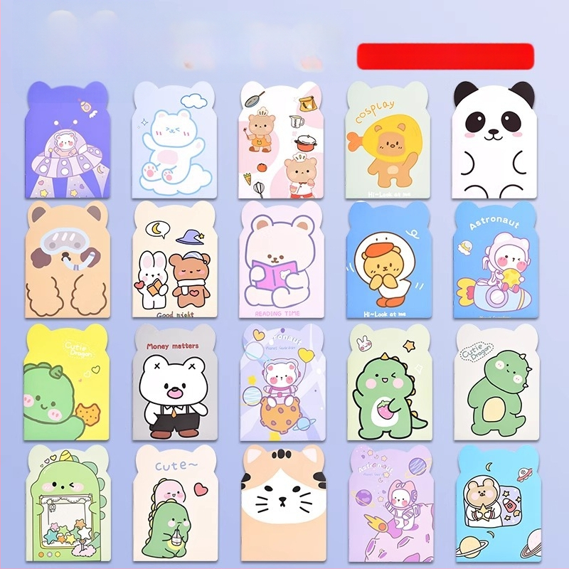 Xin Kaiyang Cartoon Zápisník – obal z papiera, vysoko kvalitný papier, roztomilý japonsko-kórejský štýl