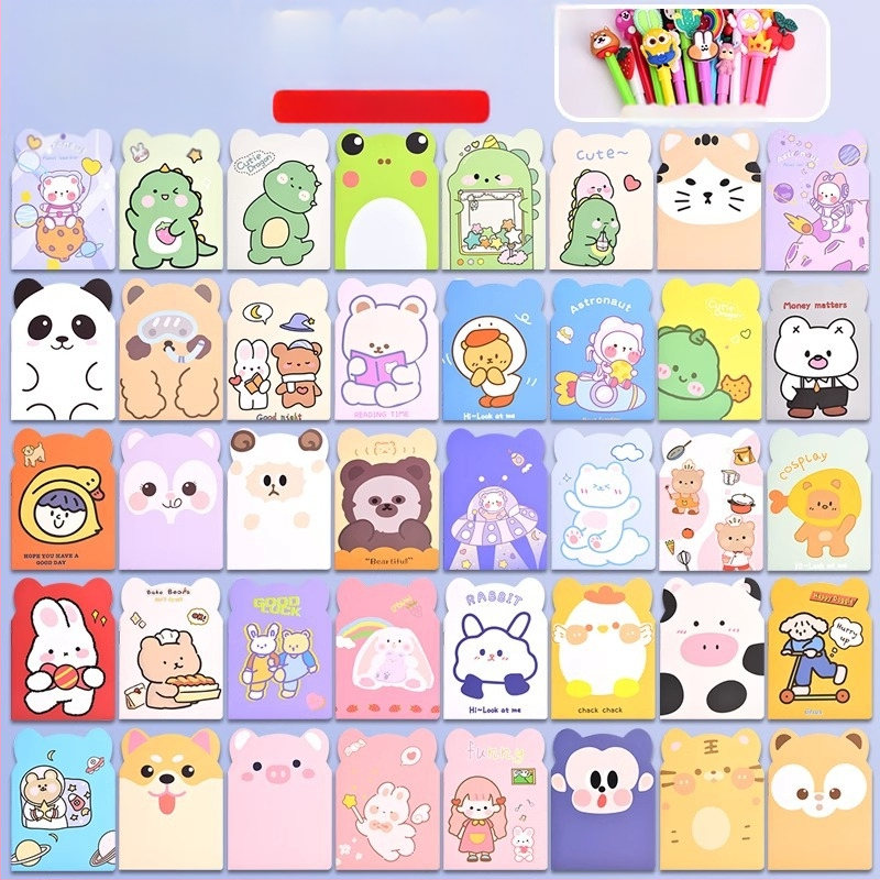 Xin Kaiyang Cartoon Zápisník – obal z papiera, vysoko kvalitný papier, roztomilý japonsko-kórejský štýl