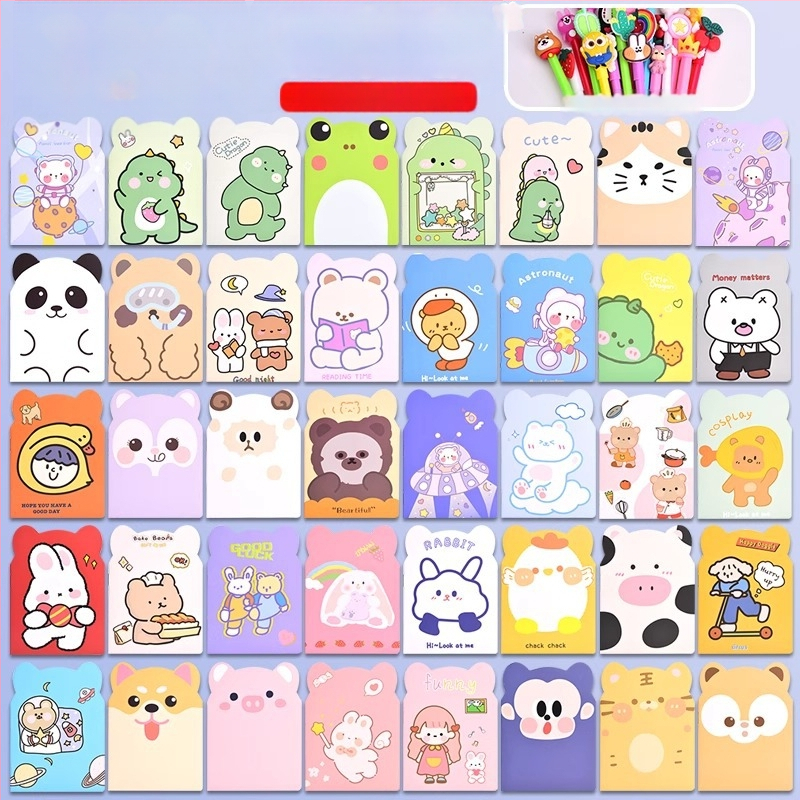 Xin Kaiyang Cartoon Zápisník – obal z papiera, vysoko kvalitný papier, roztomilý japonsko-kórejský štýl