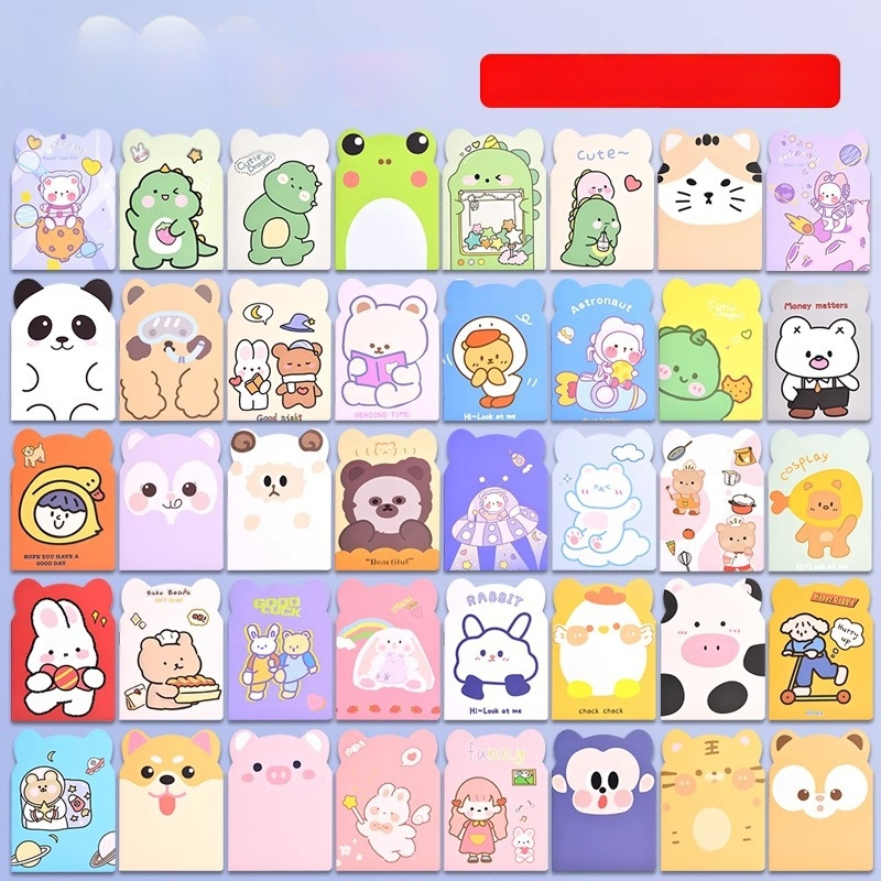 Xin Kaiyang Cartoon Zápisník – obal z papiera, vysoko kvalitný papier, roztomilý japonsko-kórejský štýl