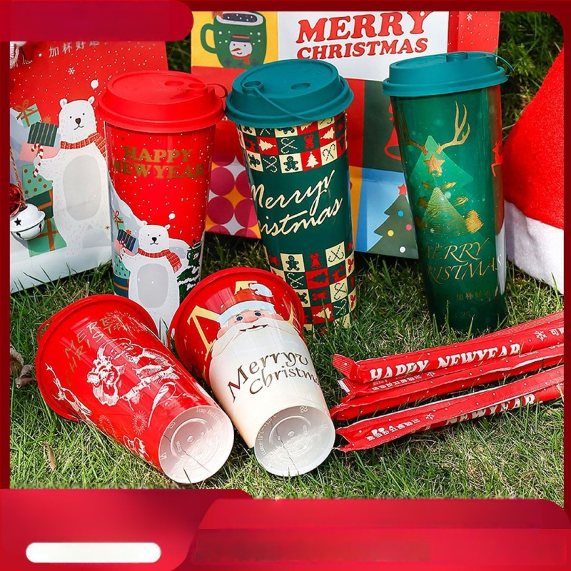 Jednorazový PP pohár na mliečny čaj, kruhového tvaru, objem 520–650 ml, možnosť tlače loga