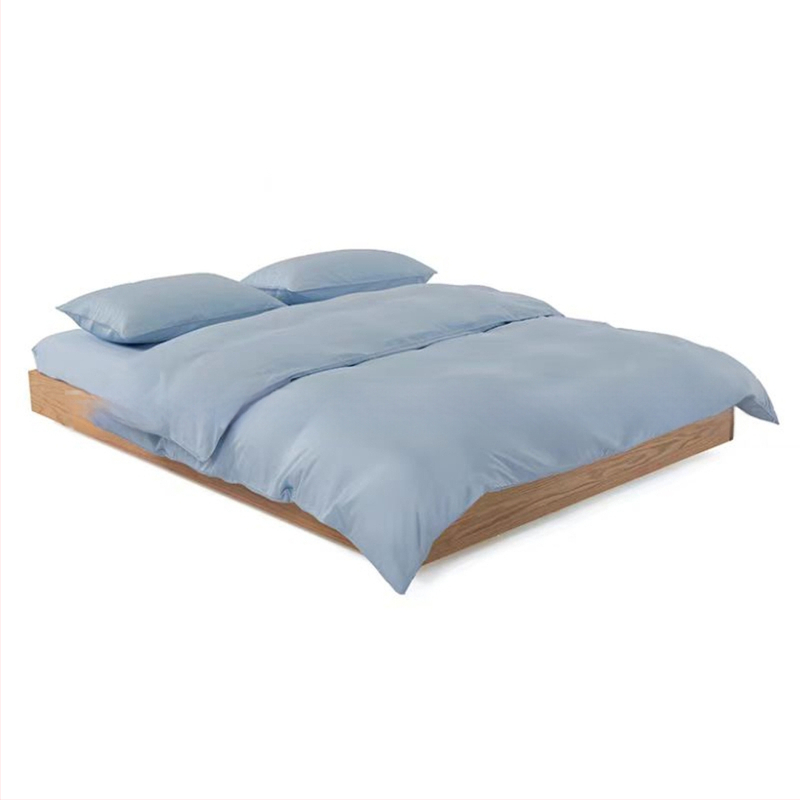 Trojdielny set obliečok na prikrývku s 2 povlaky na vankúš, chemické vlákno, ploché tkanie, 110 g/m², reaktívny potisk a farbenie, nordický štýl