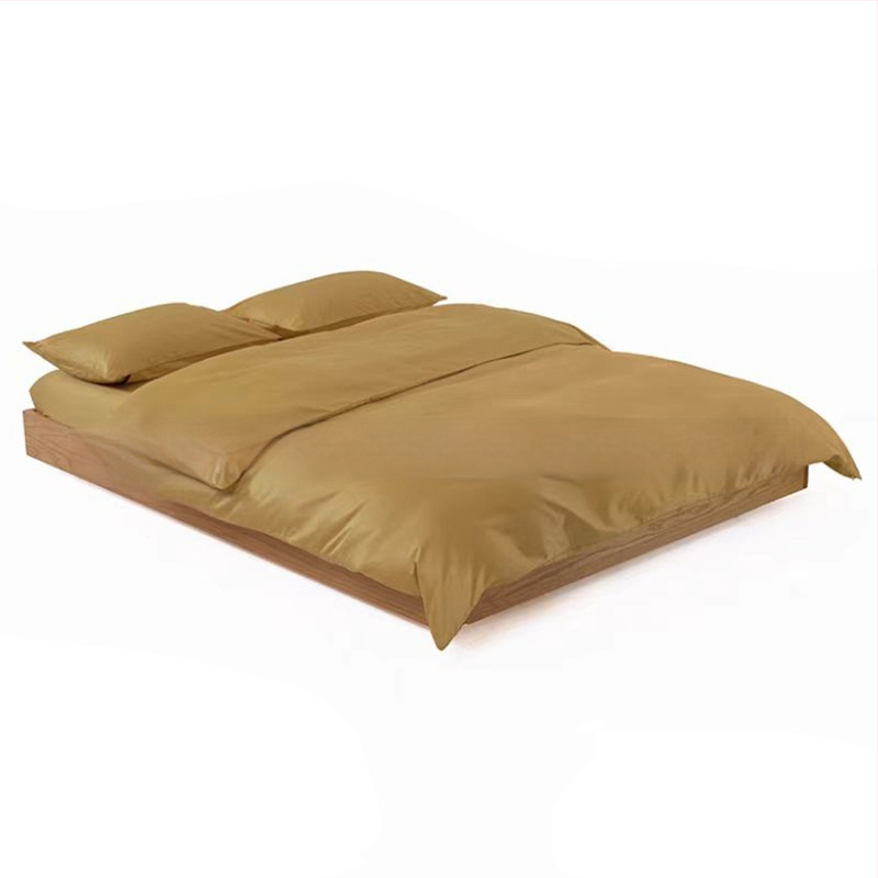 Trojdielny set obliečok na prikrývku s 2 povlaky na vankúš, chemické vlákno, ploché tkanie, 110 g/m², reaktívny potisk a farbenie, nordický štýl