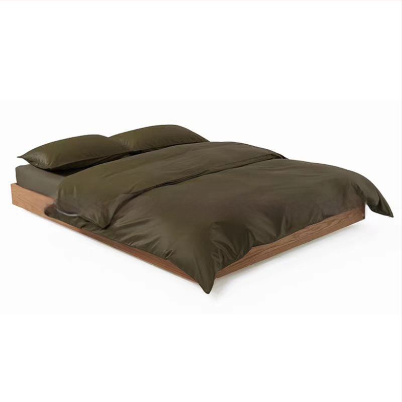 Trojdielny set obliečok na prikrývku s 2 povlaky na vankúš, chemické vlákno, ploché tkanie, 110 g/m², reaktívny potisk a farbenie, nordický štýl