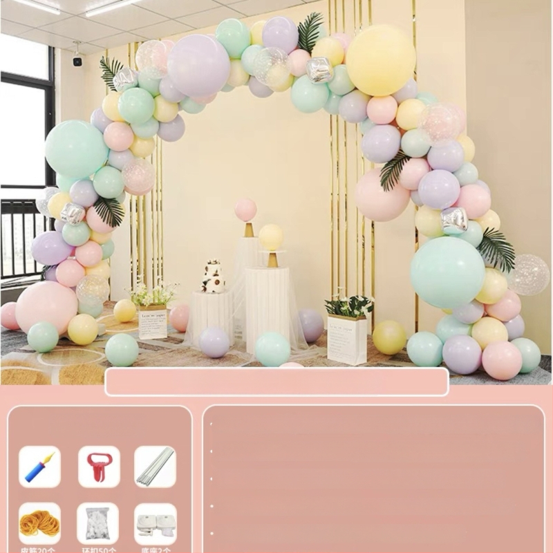 Stojan na balónový oblúk – Sada výzdoby na svadbu, plast, kartónové balenie, Značka XIYUEXI, na svadby