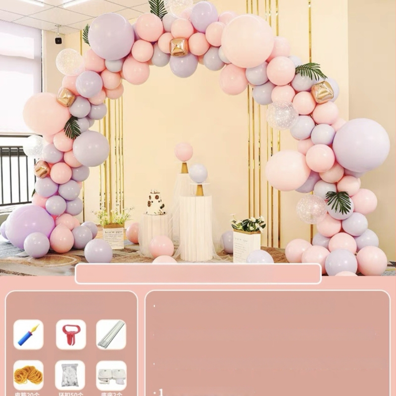 Stojan na balónový oblúk – Sada výzdoby na svadbu, plast, kartónové balenie, Značka XIYUEXI, na svadby