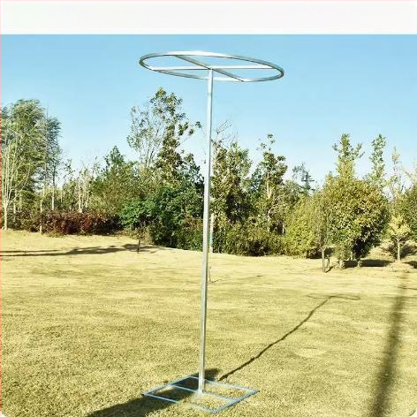 Telekopická železná tyč pre svadobnú záclonu s korálkami – kruhový rám, dekorácia