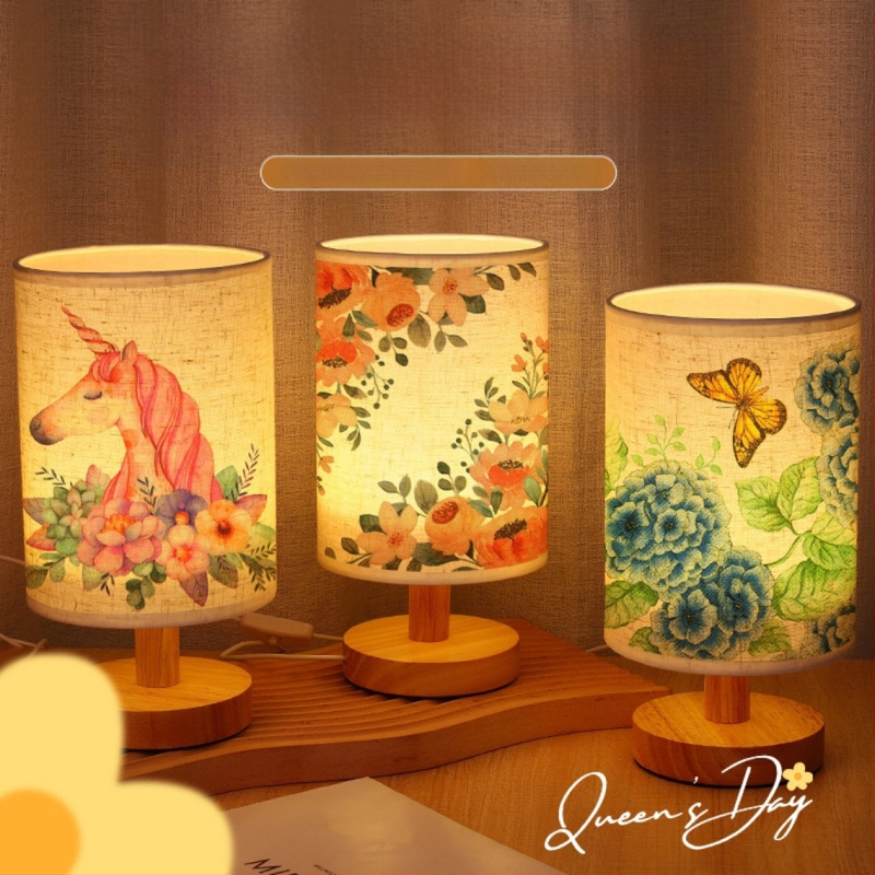 DIY textilná stolná lampa – kreatívne ručne vyrobené nočné svetlo do spálne, pre vek 7–14 rokov