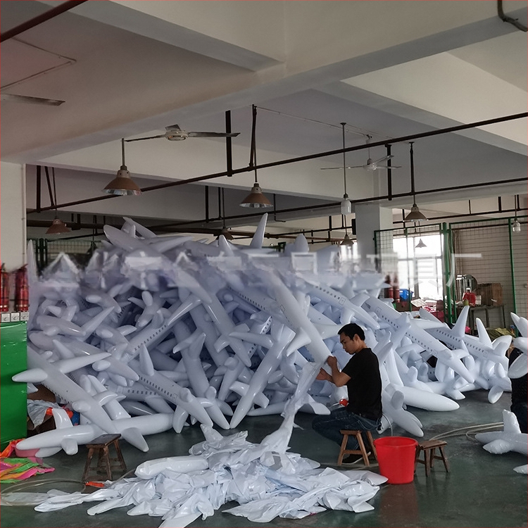 PVC pūšamais lidmašīnas modelis rotaļlieta bērniem no 7 līdz 14 gadiem