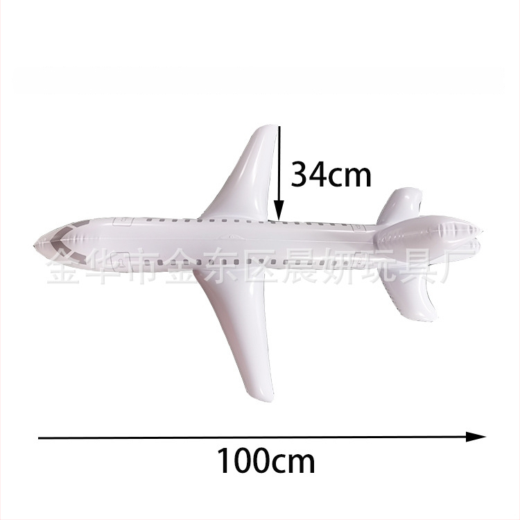 PVC pūšamais lidmašīnas modelis rotaļlieta bērniem no 7 līdz 14 gadiem
