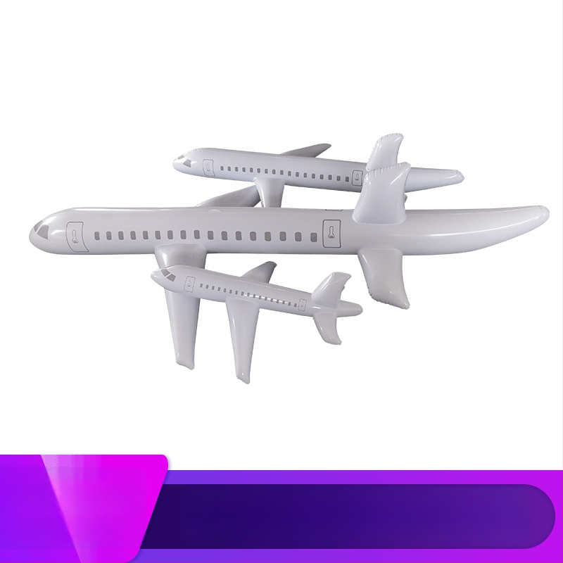 PVC pūšamais lidmašīnas modelis rotaļlieta bērniem no 7 līdz 14 gadiem