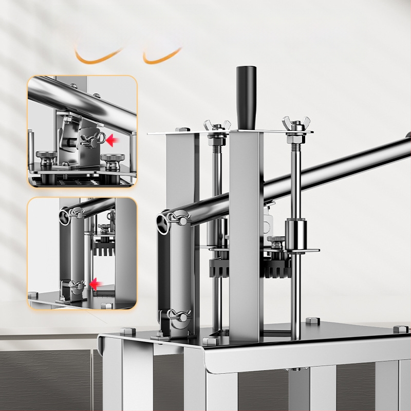 Komerčná viacúčelová krájačka na zeleninu z nerezovej ocele - pre zemiaky, uhorky a mrkvu - Model 6150