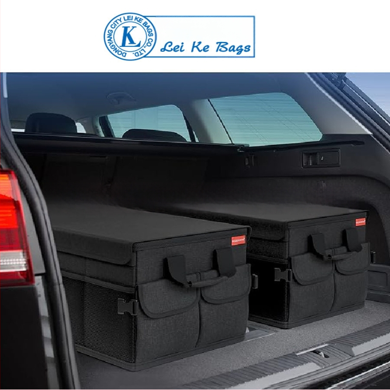 Salokāma auto bagāžnieka uzglabāšanas kaste no Oxford auduma, ar vāku, ūdensizturīga un pret putekļām