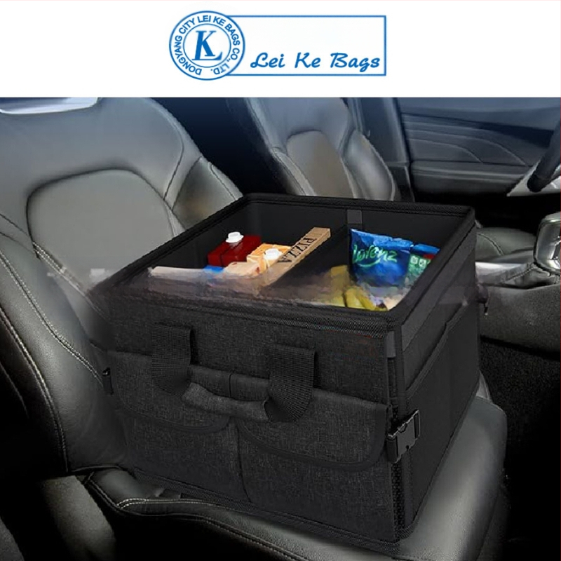 Salokāma auto bagāžnieka uzglabāšanas kaste no Oxford auduma, ar vāku, ūdensizturīga un pret putekļām