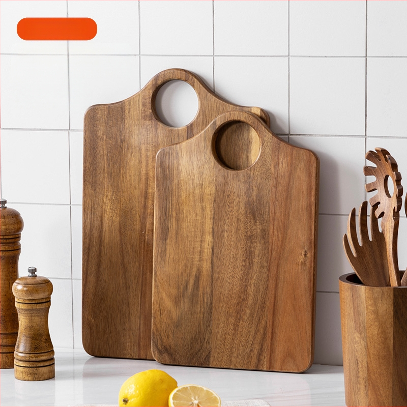 Drevená krájacia doska – Prenosná, Obojstranná, Protisklzová, Na domáce použitie