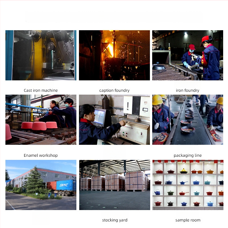 Prispôsobený liatinový holandský hrniec na kemping – izolácia, objem 3.1–4 L, hmotnosť 8.5 kg, liatinový poklop