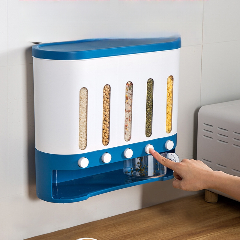 Yuyang zásobník na ryžu, odolný voči vlhkosti a škodcom, PP plast, možnosť potlače loga