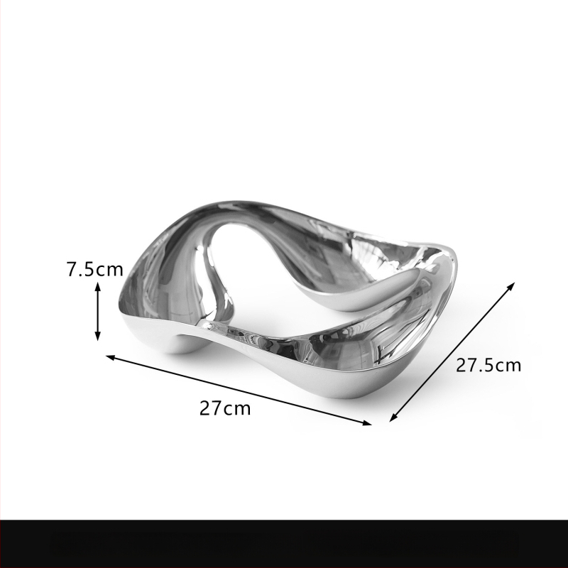 Ovocný tanier z nehrdzavejúcej ocele, Star Parry, moderný jednoduchý štýl