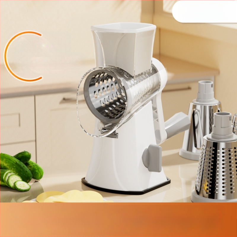 Viacúčelový krájač na zeleninu — ABS + nerezová oceľová čepeľ; nepravidelný štýl; značka Independence