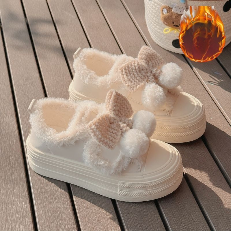 Dámske slip-on tenisky s vrchným dielom z umelej kože, gumová podrážka, teplá bavlnená vložka, nízky členok