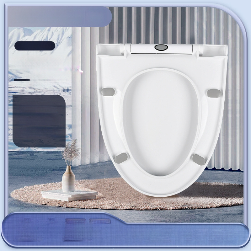 WC veko s V-tvarou, demontáž jedným stlačením, tiché zatváranie, PP materiál, nastaviteľný rozstup montážnych otvorov 11–21 mm