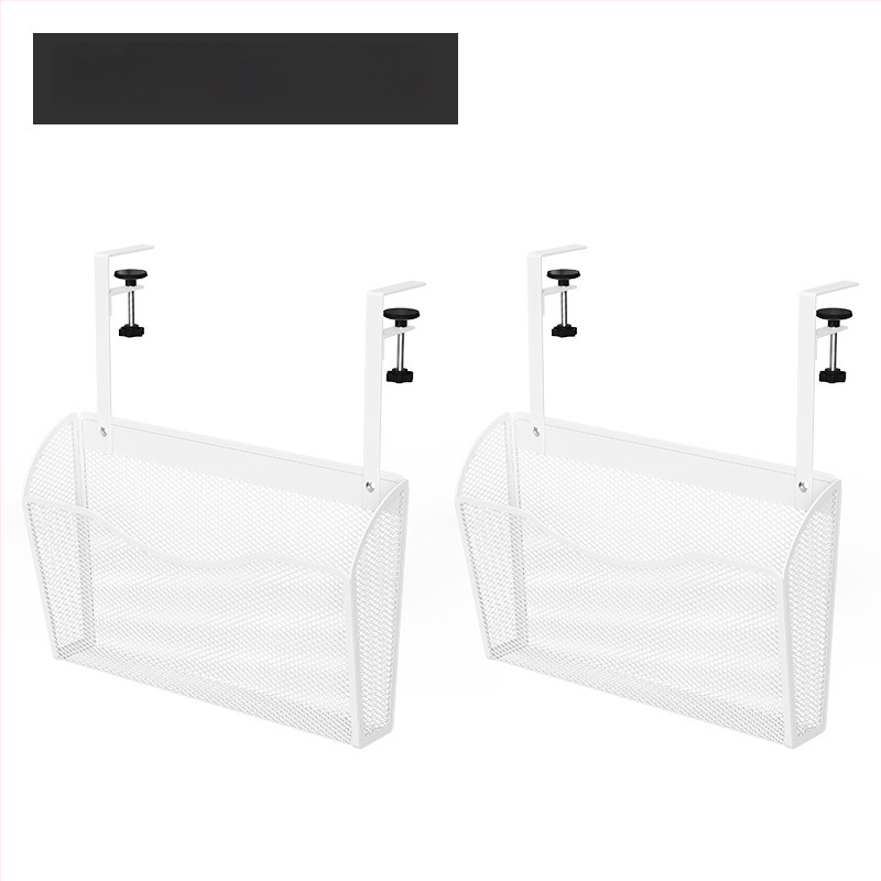  Kovový regál na dokumenty pod stolom, 1 úroveň, tlačené logo, možnosť prispôsobenia