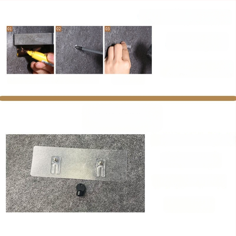 Nástěnný stojan na ručníky, dvouúrovňový, s nastavitelnou výškou, z železa, povrchová úprava vypáleným lakom