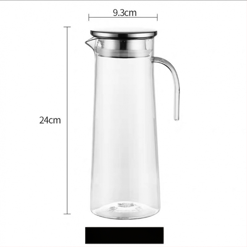 Komerčný džbán na nápoje – džúsy a studenú vodu, PC plast, vysokoteplotná odolnosť, proti pádu, pre bar a reštauráciu