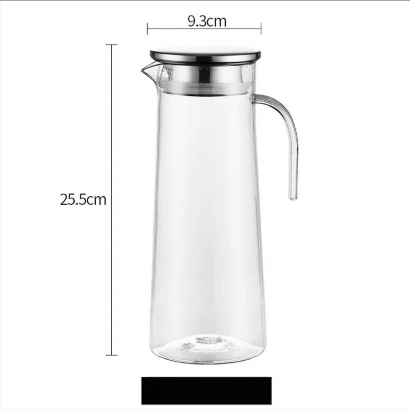 Komerčný džbán na nápoje – džúsy a studenú vodu, PC plast, vysokoteplotná odolnosť, proti pádu, pre bar a reštauráciu