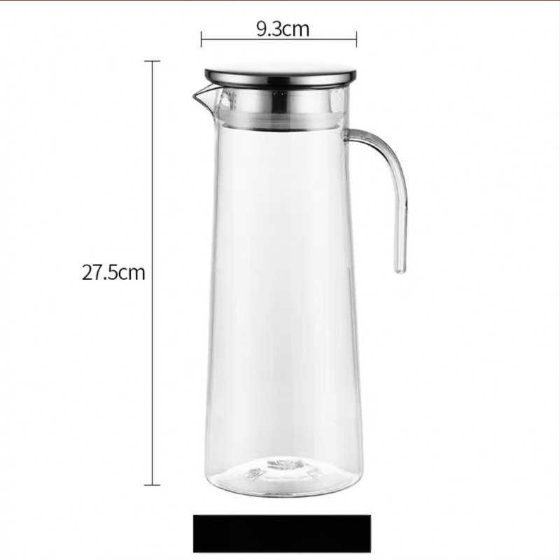 Komerčný džbán na nápoje – džúsy a studenú vodu, PC plast, vysokoteplotná odolnosť, proti pádu, pre bar a reštauráciu