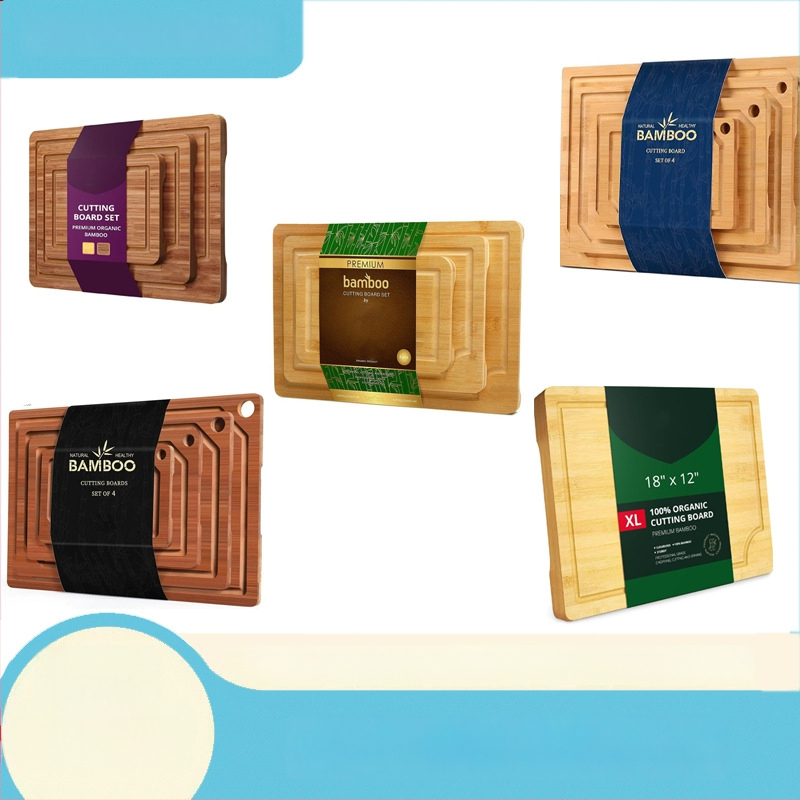 Bambusová doska na krájanie – Aolong Bamboo, antibakteriálna, odolná voči plesniam, protišmyková