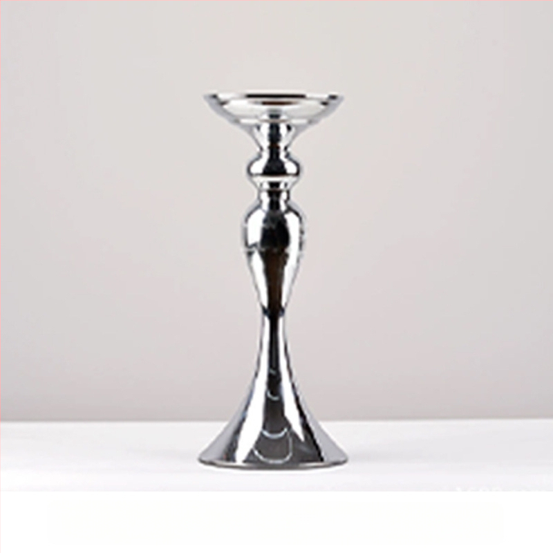 Mermaid Display Stand — zliatina, držiak na sviečky a váza na kvety, moderný svadobný dekor