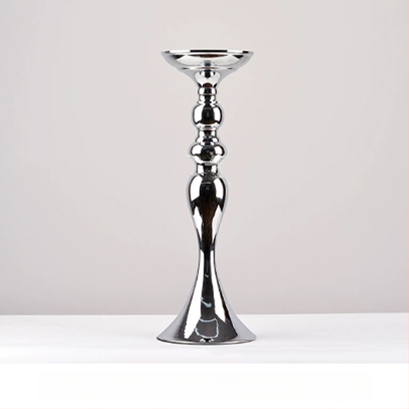 Mermaid Display Stand — zliatina, držiak na sviečky a váza na kvety, moderný svadobný dekor