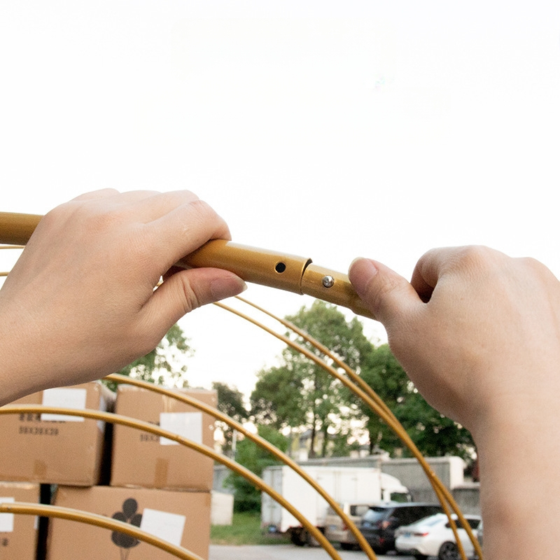 Železný svadobný oblúk na scénu – čínskeho štýlu, dekorácia, rekvizity na usporiadanie scény, značka: Fuge Xipin