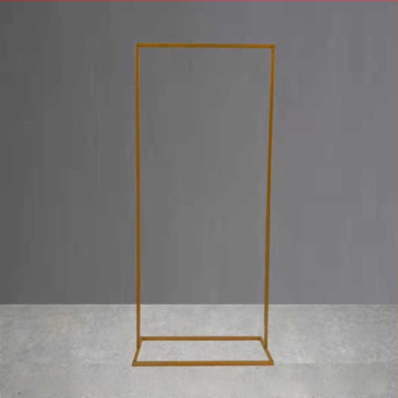 Svadobná výstavná brána so signálnymi stojanmi, štvorcové oblúky z pozinkovanej ocele; balenie kartón; značka Shengda; určené na svadby