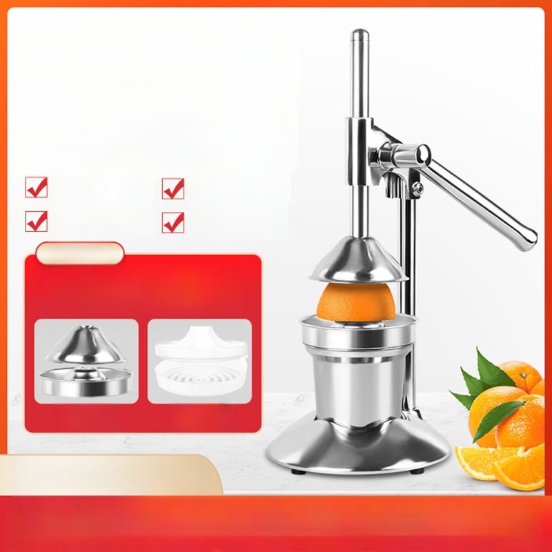 Ručný odšťavovač na ovocie, kovová konštrukcia, čínsky štýl, model F779T7MSHSH565