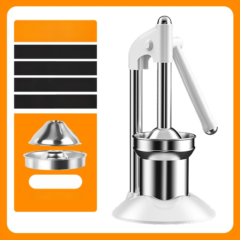 Ručný odšťavovač na ovocie, kovová konštrukcia, čínsky štýl, model F779T7MSHSH565