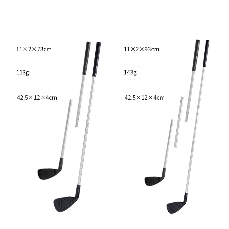 PGK detská golfová palica — mini odnímateľná kovová palica, ľahká montáž, ideálna pre rodinné vonkajšie golfové hry