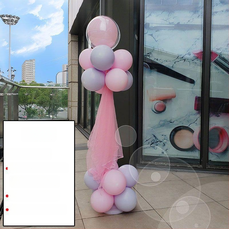 Stojan na balóniky pre svadby a oslavy – balón z hliníkovej fólie, balón na hranie, tvar srdca