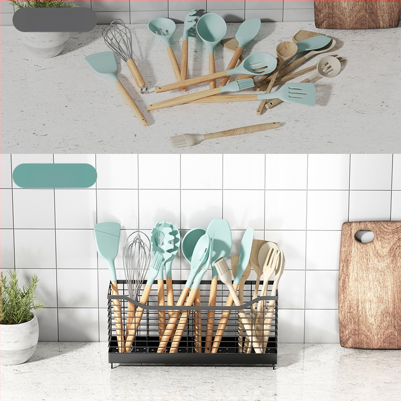 Guannian Pohyblivý kovový kuchynský organizér – viacúčelový, bez montáže, moderný minimalistický dizajn