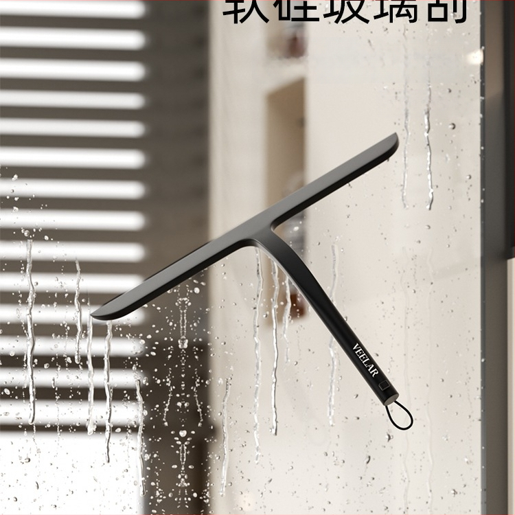 Sklenená stierka na sklo - jednostranné čistenie, materiál: hodvábny kvet, kód produktu: F98567M86T7H6T, automobilové použitie