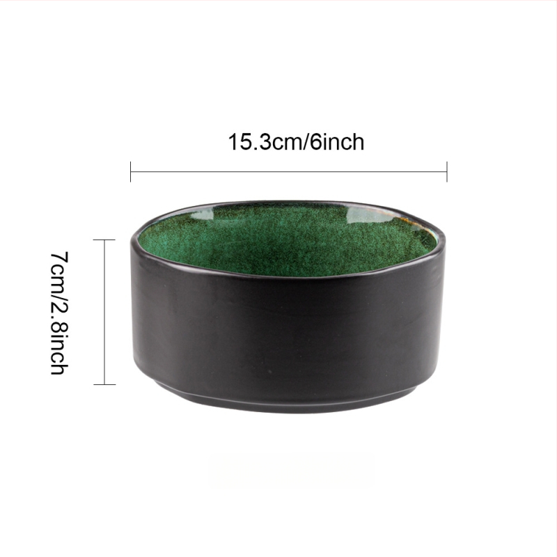 Keramická misa, kruhový tvar, glazúra kiln-change, vhodná do mikrovlnky