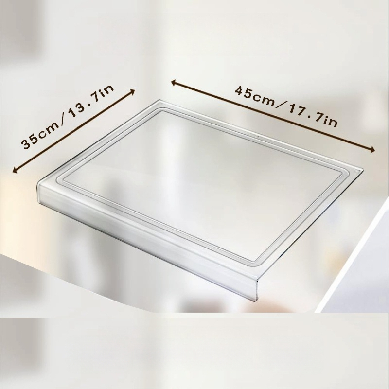 Akrylová doska na krájanie do kuchyne – nešmykľavá, obojstranná, odolná voči plesniam, antiseptická (Materiál: akryl; Funkcia: nešmykľavá; obojstranná; odolná voči plesniam; antiseptická)