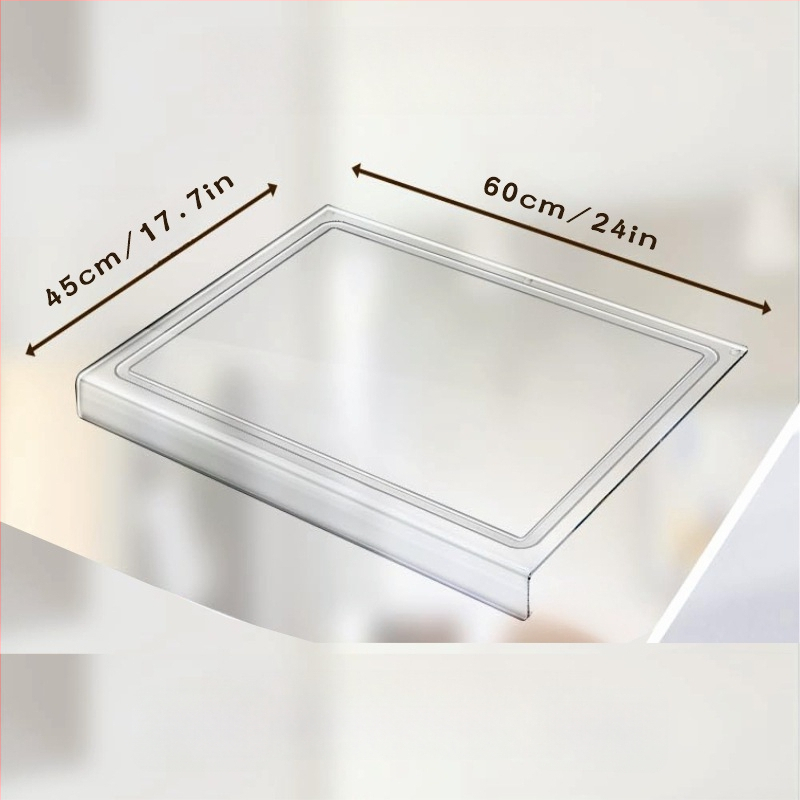 Akrylová doska na krájanie do kuchyne – nešmykľavá, obojstranná, odolná voči plesniam, antiseptická (Materiál: akryl; Funkcia: nešmykľavá; obojstranná; odolná voči plesniam; antiseptická)