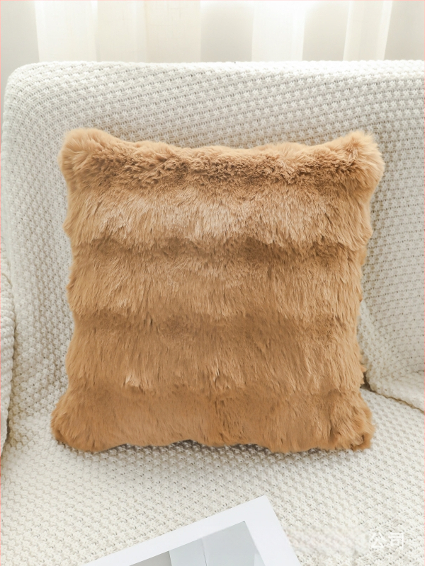 Jednostranný plyšový vankúš do obývačky a kancelárie, polyester, moderný minimalistický štýl, priestor: obývacia izba, dostupná prispôsobiteľnosť