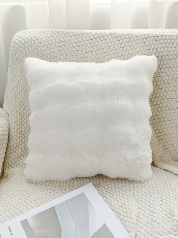 Jednostranný plyšový vankúš do obývačky a kancelárie, polyester, moderný minimalistický štýl, priestor: obývacia izba, dostupná prispôsobiteľnosť